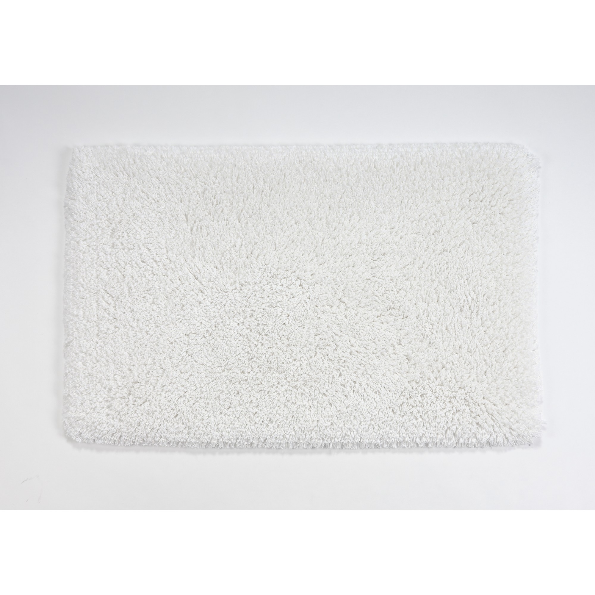 Shag Bath Mat 332 By Designer Abyss Habidecor In White